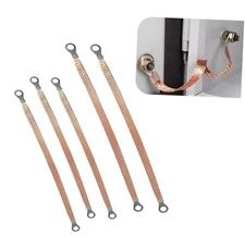 5 PCS Car Engine Ground Strap Replacement with Holes, Durable Metal Vehicle 