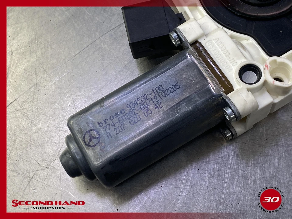 12-20 Mercedes R172 SLK250 SLC300 Left Driver Window Regulator Motor OEM - Image 3 of 4