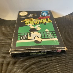 Jeu R&eacute;tro Tennis Avec Bo&icirc;te Et Notices NINTENDO NES PAL FAH FRA