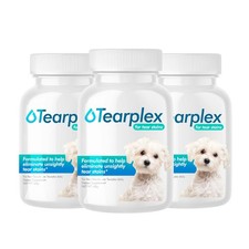 tearplex Tear Stain Remover for Dogs and Cats  Natural Supplement Suitable f...