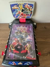 Power Rangers DinoThunder Table Top Pinball Game w/Lights, Sounds-2004 Works