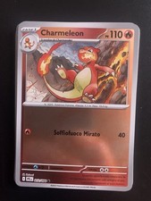 Carta Pokemon 012/094 Charmeleon Reverse Holo Fiamme Spettrali Ita Italiano