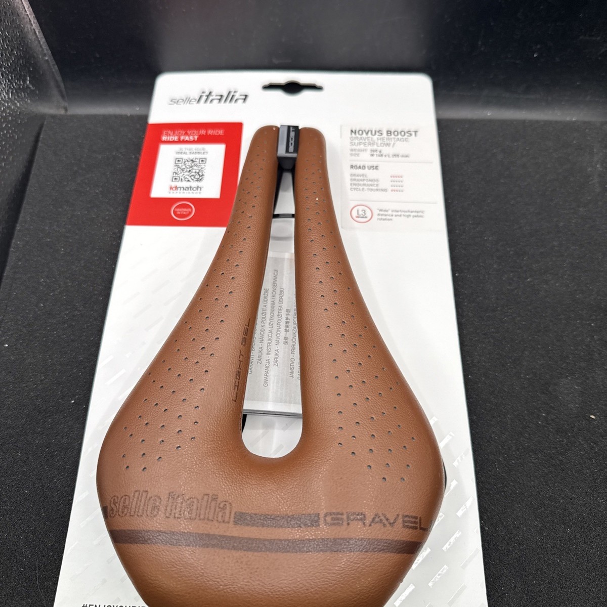 Selle Italia Novus Boost Gravel Heritage L3 Superflow 148mm