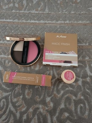 m.asam magic finisheye&cheek Palette Und Lipstick Primrose Set Neu