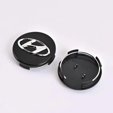 Durevole confezione da 4 tappi coprimozzo ruota 60 mm adatti per veicoli Hyundai Venue e Tucson