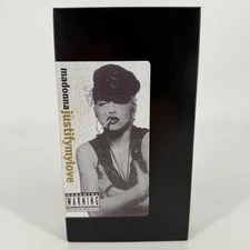Madonna Justify My Love VHS New Video Single! USA Edition Free Shipping