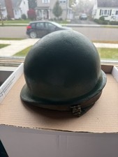 Vintage Original WWII US Army M1 Helmet