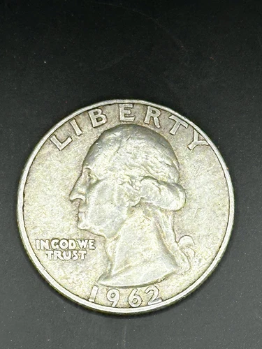 1962 D   25C Washington Quarter 90% Silver