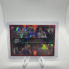 2019-20 Contenders Optic Luka Doncic Jayson Tatum Historical Picks Red Ice