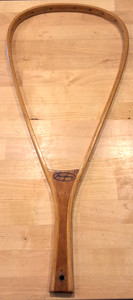 VINTAGE JIM HANEY FANCY MULTI WOOD TROUT FISHING NET FRAME SIGNED