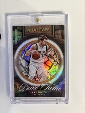 2020-21 Panini Hoops Luka Doncic Prime twine case hit /10 #18