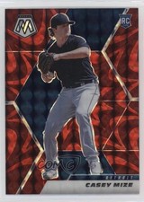 2021 Panini Mosaic Rookie Reactive Red Mosaic Prizm Casey Mize #228 0w7