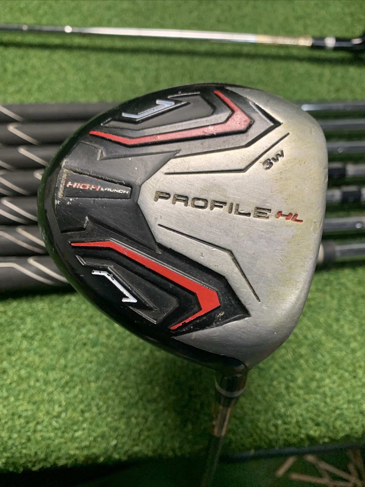 Wilson Profile HS 431 SS UniFlex Complet Iron Set Driver, 3w, 4h, 5-SW (10 pc.)