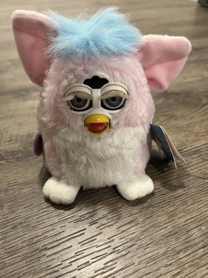 Vintage Furby Babies Tiger Pink With Blue Hair W/ Tags | eBay