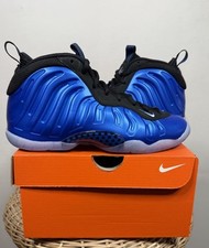 Size 5.5 / 7 Women - Nike Foamposite Little Posite International Blue GS NEW