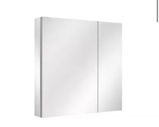 30 in. W x 30 in. H Rectangular Bathroom Cabinet Aluminum Surface Mounted