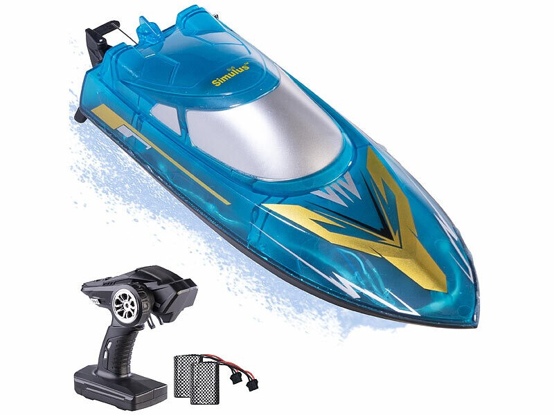 Bateau télécommandé à LED Simulus idée cadeau enfant et ado