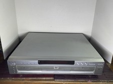 Sony 5-Disc Progressive Scan CD DVD Player DVP-NC665P Silver Tested No Remote