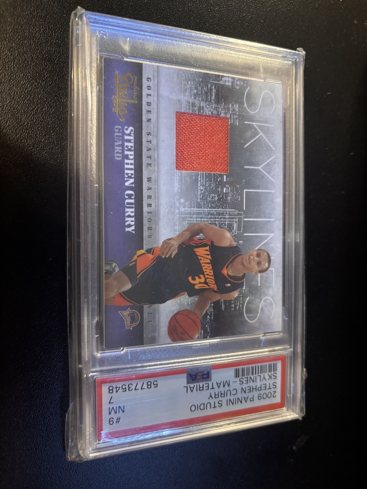 2009 Stephen Curry Rookie 116 /249 Panini Studio Skylines #9 PSA 7