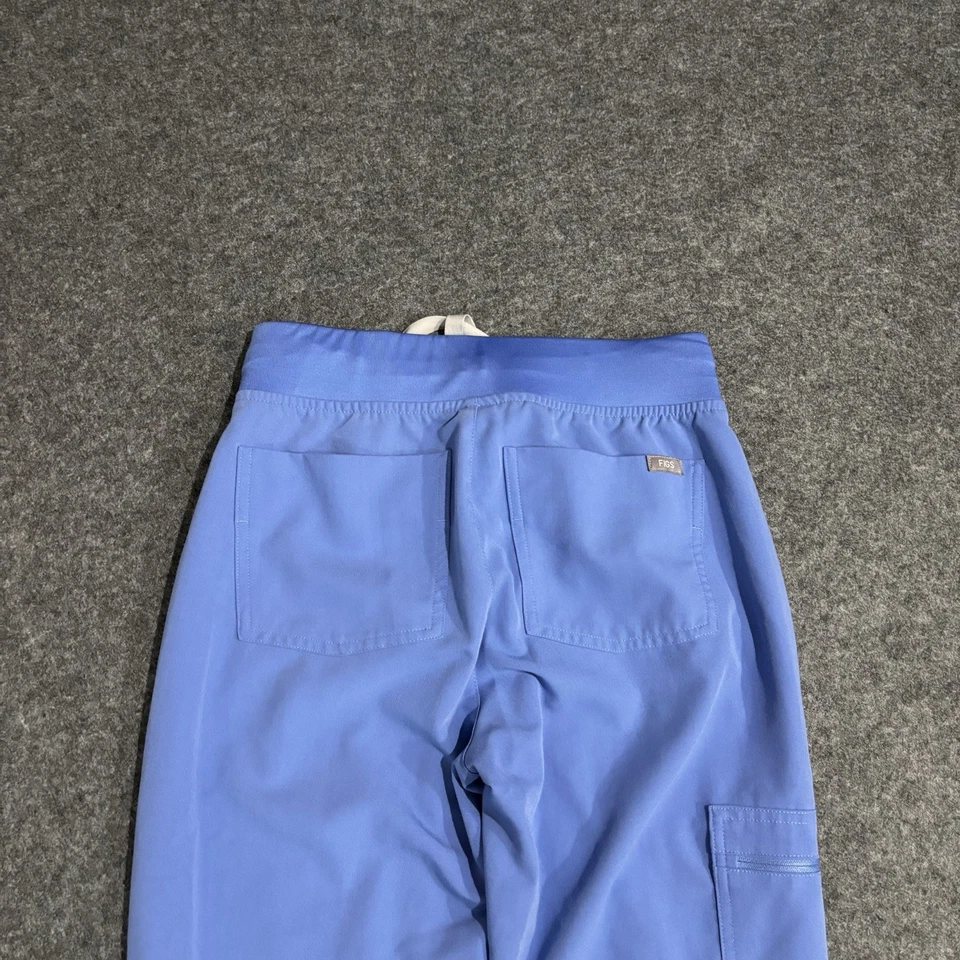 Figs Pants Zamora Jogger Scrub Women’s XXS Petite Technical Collection Blue - Image 4 of 4