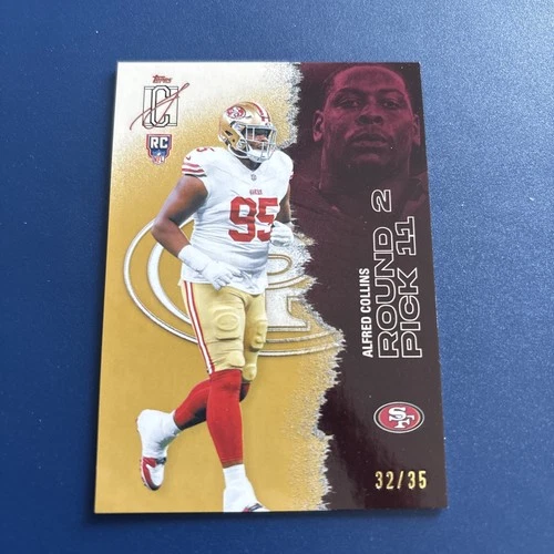 2025 Topps Alfred Collins Shop for 2025 Topps Signature Class Football Rookie autographs on eBay (Raw)