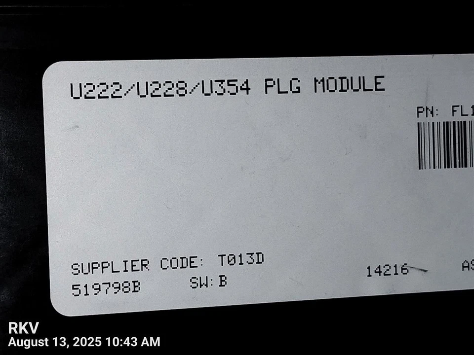 CHASIS CONTROL MODULE FL1T14B673AB 2015-2017 LINCOLN NAVIGATOR Foto 2 de 4