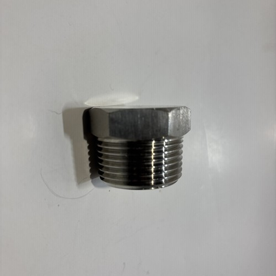 #ad #ad Outer Hex Head Thread Pipe Plug Fitting 1” NPT Male Stainless Steel $8.99