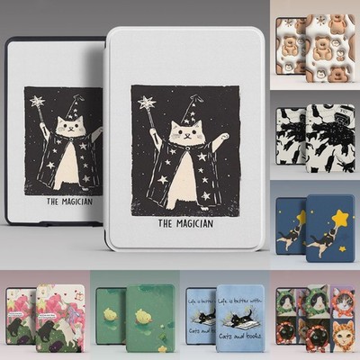 Cute Cartoon Animal Case for Kobo Clara Color/2E/BW Slim Smart Sleep Cover