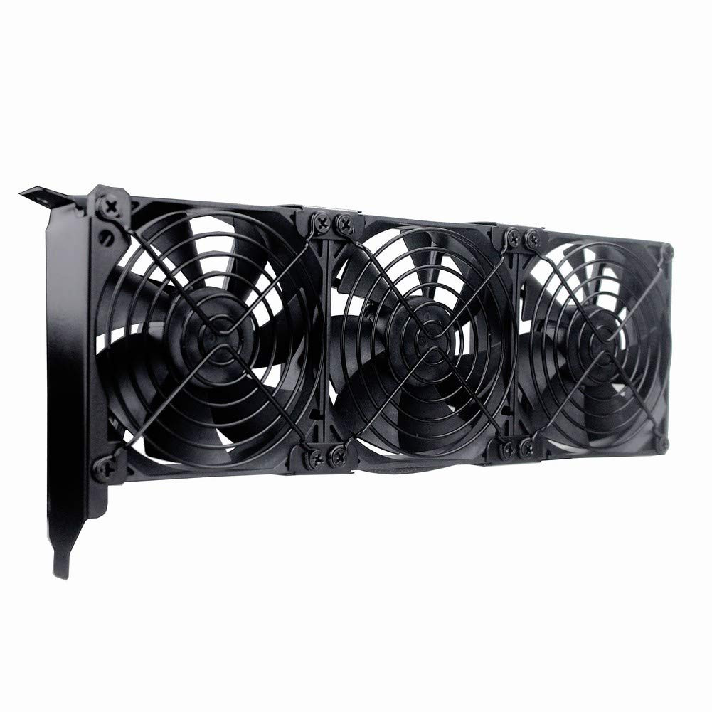Graphic Card Fans, PCI Slot 3 X 90Mm 92Mm Fans, Graphics Card Cooler, Video Card