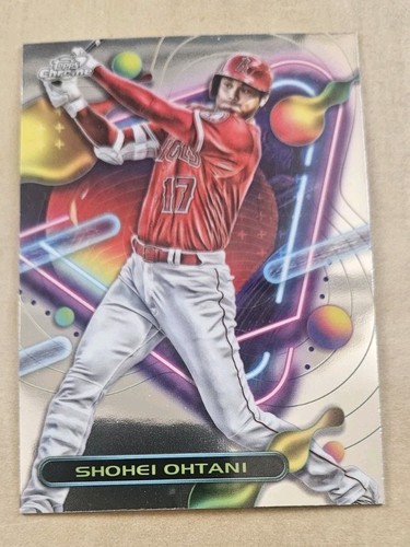 2023 Topps Chrome Cosmic SHOHEI OHTANI #91 Angels Dodgers Japan MLB MVP
