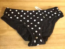 New Victoria Secret Low Rise Hiphugger Panties Size Large (2013) Dots