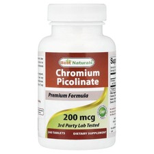 Chromium Picolinate, 200 mcg, 240 Tablets