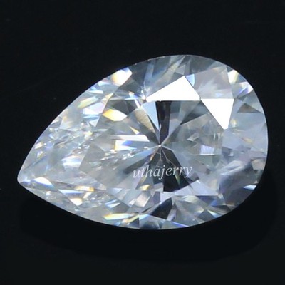 Natural 1.10 Ct DEF Color VVS1 Excellent Cut White 6x8 MM Pear Shape Diamond