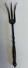 Vintage Antique Gorham H 824 Sterling Silver 4.5"  Fruit Cocktail 3 prong Fork