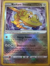 Radiant Steelix 124/196 Swsh11: Lost Origin Holo