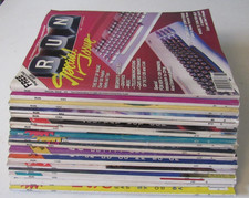 Lot of 17 Vintage Commodore RUN Magazines 1984 - 1986