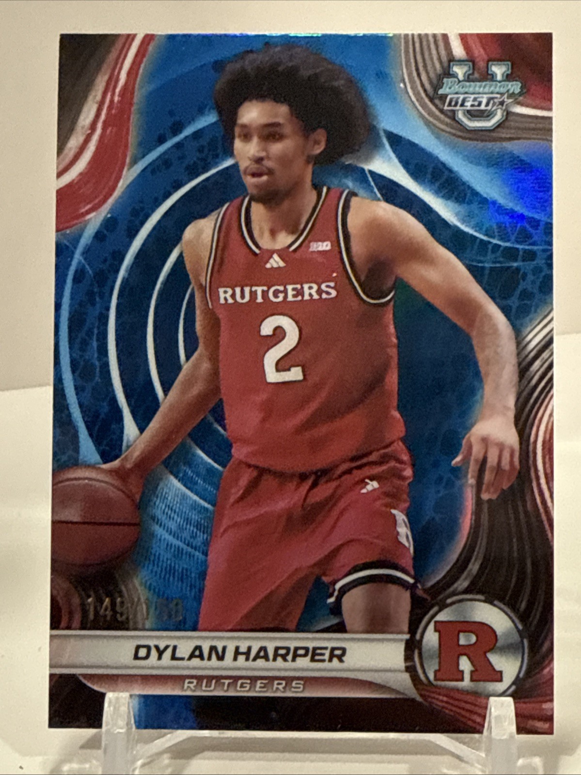 2024-25 Bowmans Best University - BLUE #22 Dylan Harper 149/150