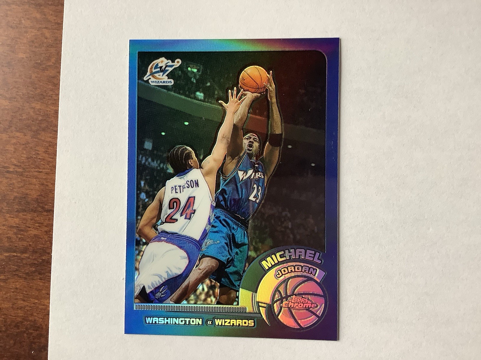 Michael Jordan 2002-03 Topps Chrome Refractor #10 HOF
