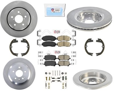Improved Performance Brake Disc Rotors Brake Pads for 2019-2024 Honda Passport