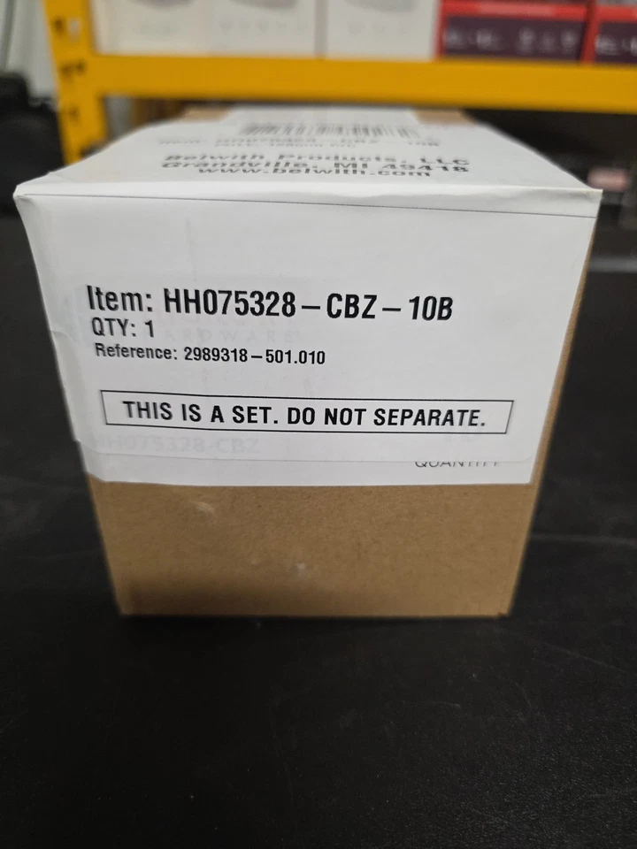 Herrajes de nogal americano HH075328-CBZ tirador 5 1/16 pulgadas Pack de 10 Champagne Bronce Foto 2 de 4