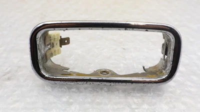 Lente Del Faro Dome Interno In Cromo Hella Per Porsche 356 / 911 / 912 - Imagen 1 de 4