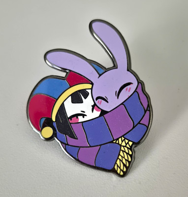Funnybunny The Amazing Digital Circus Pomni Jax tadc Pin Badge Prints Stickers