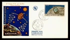 DR WHO 1962 FRENCH ANTARCTIC FSAT FDC SPACE SATELLITE M76762