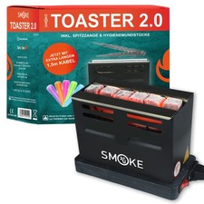 Smoke2u Toaster 2.0 Elektrischer Shisha Kohleanzünder 800 Watt Zange Mundstücke