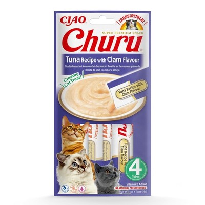 INABA Churu Katzensnacks - Thunfisch & Venusmuschel