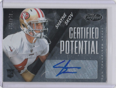 2014 Certified Potential Mirror Signatures /399 Shayne Skov #P-SS Rookie Auto RC