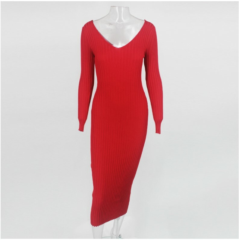 straight neck long sleeve dress Square Neck Long Sleeve Dress, Wine