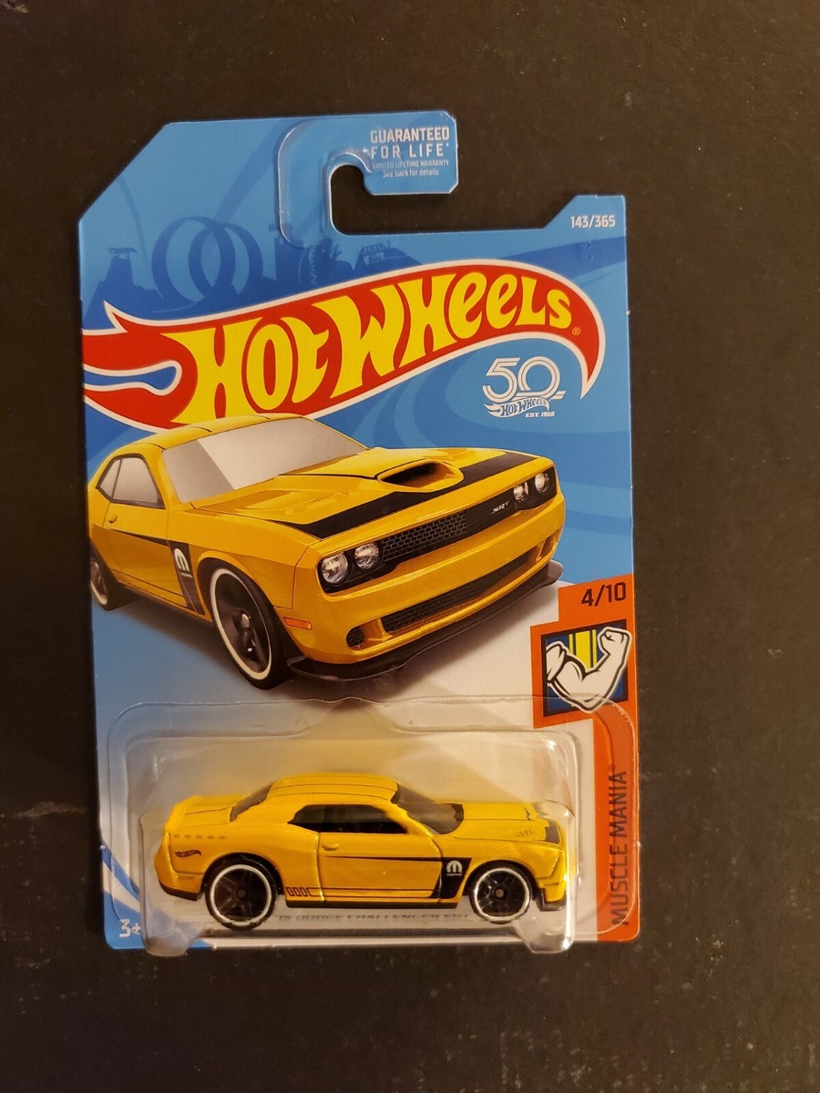 2018 Hot Wheels Muscle Mania #4/10, '15 Dodge Challenger SRT