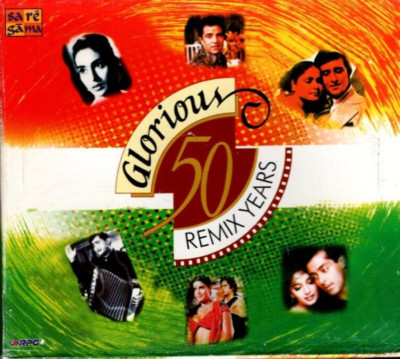 GLORIUS 50 REMIX YEARS - BOLLYWOOD / HINDI SOUNDTRACK 3 CD SET - SAREGAMA / RPG.