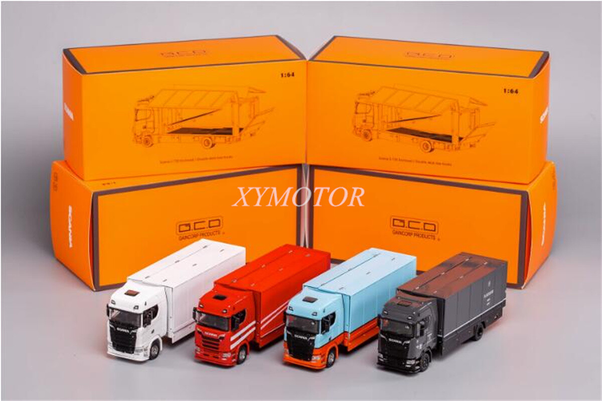 GCD 1/64 Scania S730 Transport Truck Diecast Metal Car Model Gifts